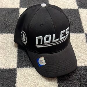 Black Florida State Seminoles Baseball Cap